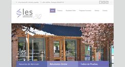 Desktop Screenshot of les-lab.com.ar